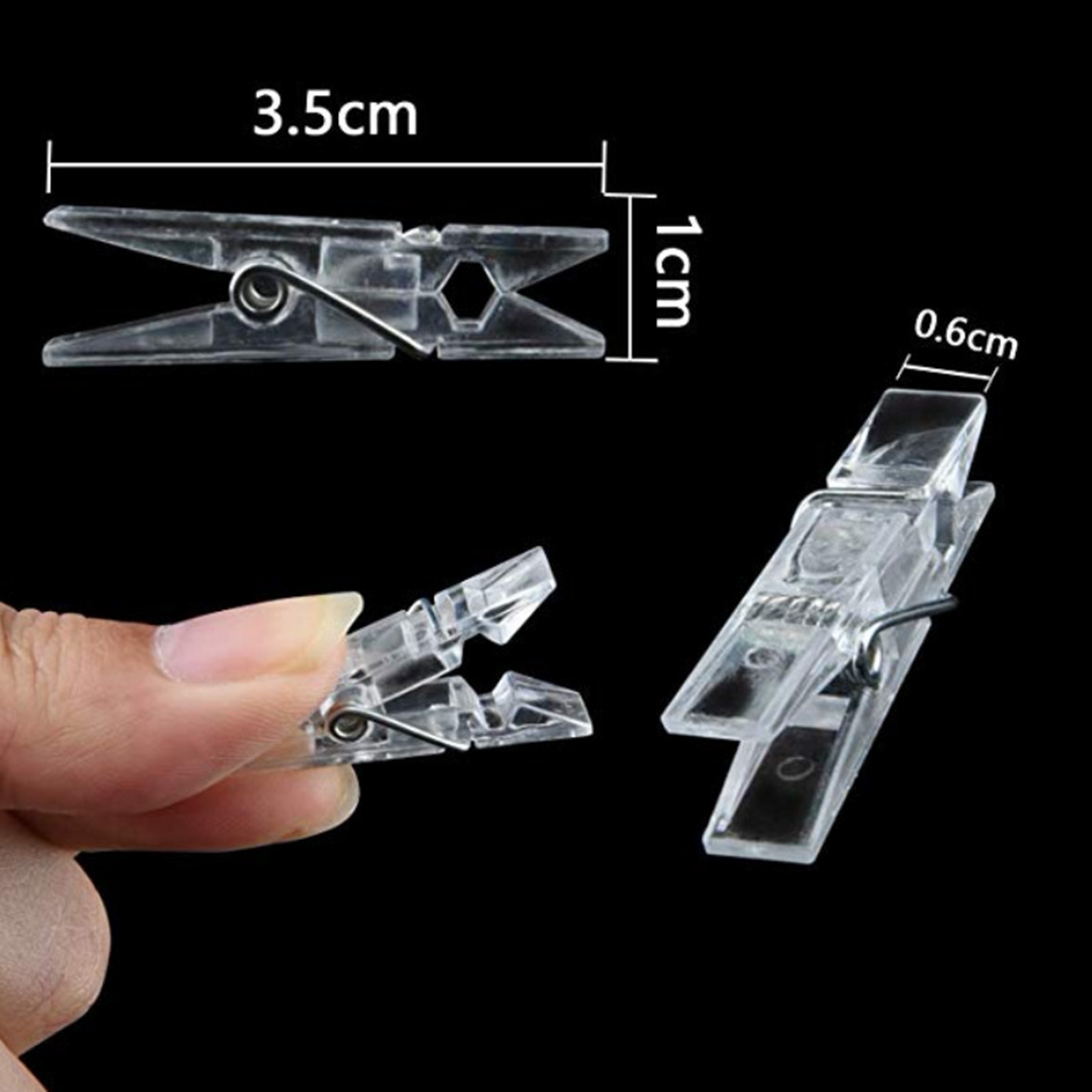 50CM 50 LED Hanging Picture Photo Clip - Image 6