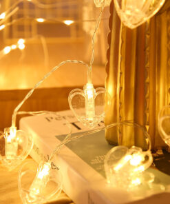 Alternative view of 3M LED Hearts Photo Clip String Lights