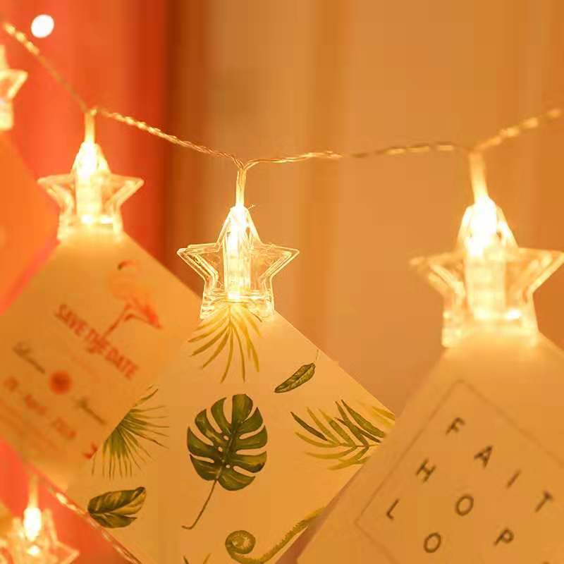 3M LED Hearts Photo Clip String Lights - Image 3