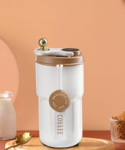 Alternative view of 420ml Smart Thermos LED Temperature Display Tumbler Coffee Cup