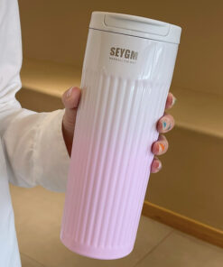 500ml Portable Fashion Gradient Color Stainless steel Thermos Tumbler