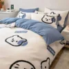 Boys Girls Bear Bedding Set For Kids