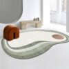 Creative Abstract Irregular Rugs Room Decoration