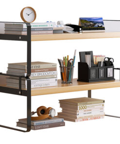 Alternative view of Desktop Bookshelf Small Simple Iron Shelf