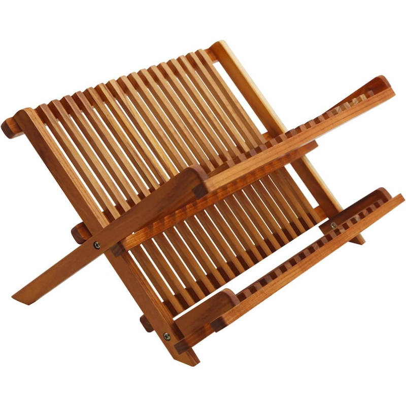 Dish Drainer Rack Collapsible 2 Tier Dish Rack - Image 3