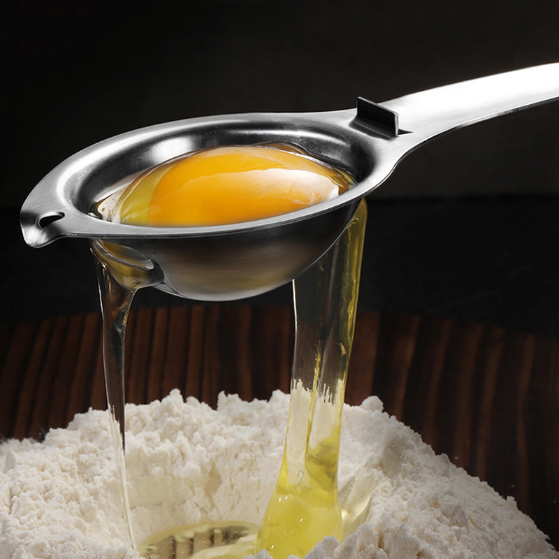 Egg Separator Long Handle Egg Yolk Separator - Image 5