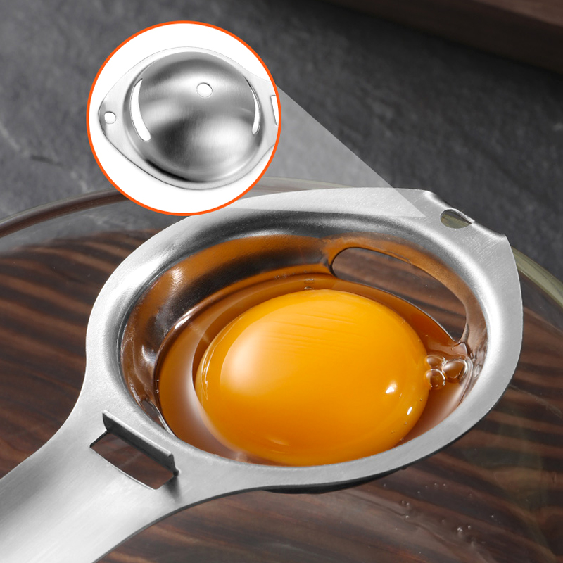 Egg Separator Long Handle Egg Yolk Separator - Image 6