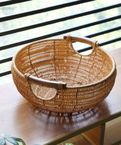 Alternative view of Creative Vine-Weaving Fruit Storage Basket