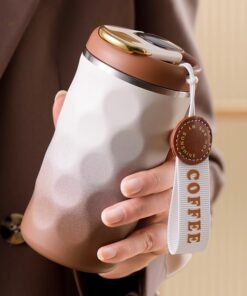 Alternative view of Smart Temperature Display Vacuum Flask Portable Stainless Steel Leakproof Insulated Tumbler