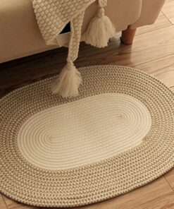 Alternative view of Hand-woven Sand Scraping Door Entrance Welcome Mat