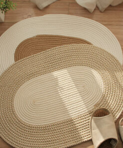 Hand-woven Sand Scraping Door Entrance Welcome Mat