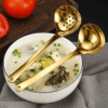 Heart Shape Soup Strainer Spoon Skimmer Filter Colander