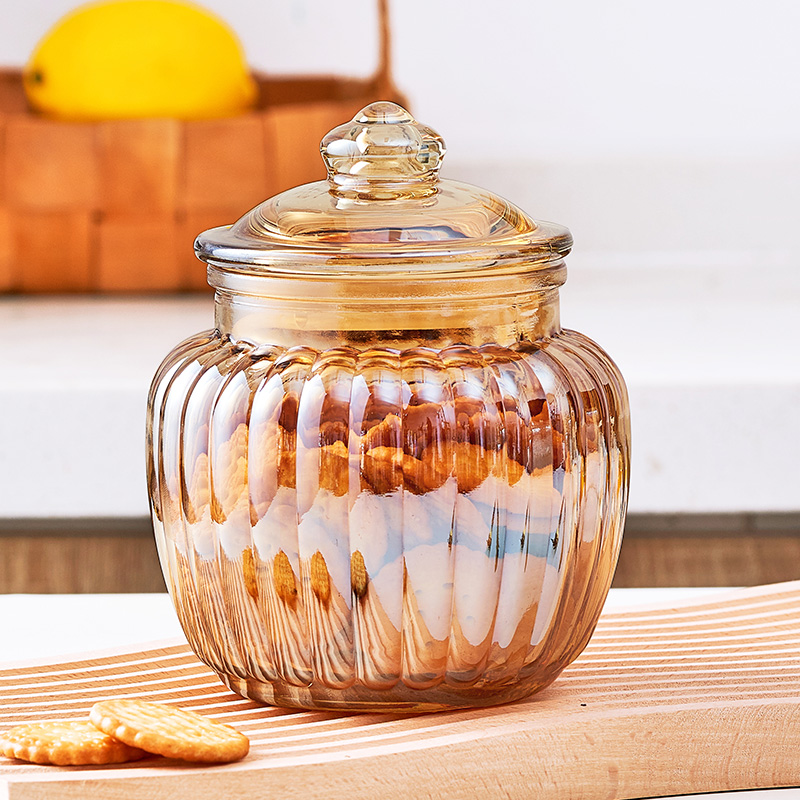 Household Airtight Jar Food Grade Storage Glass Bottle Pickle Jar - Image 3
