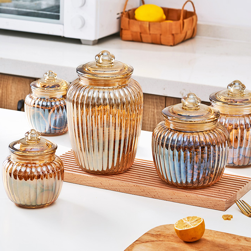 Household Airtight Jar Food Grade Storage Glass Bottle Pickle Jar - Image 5