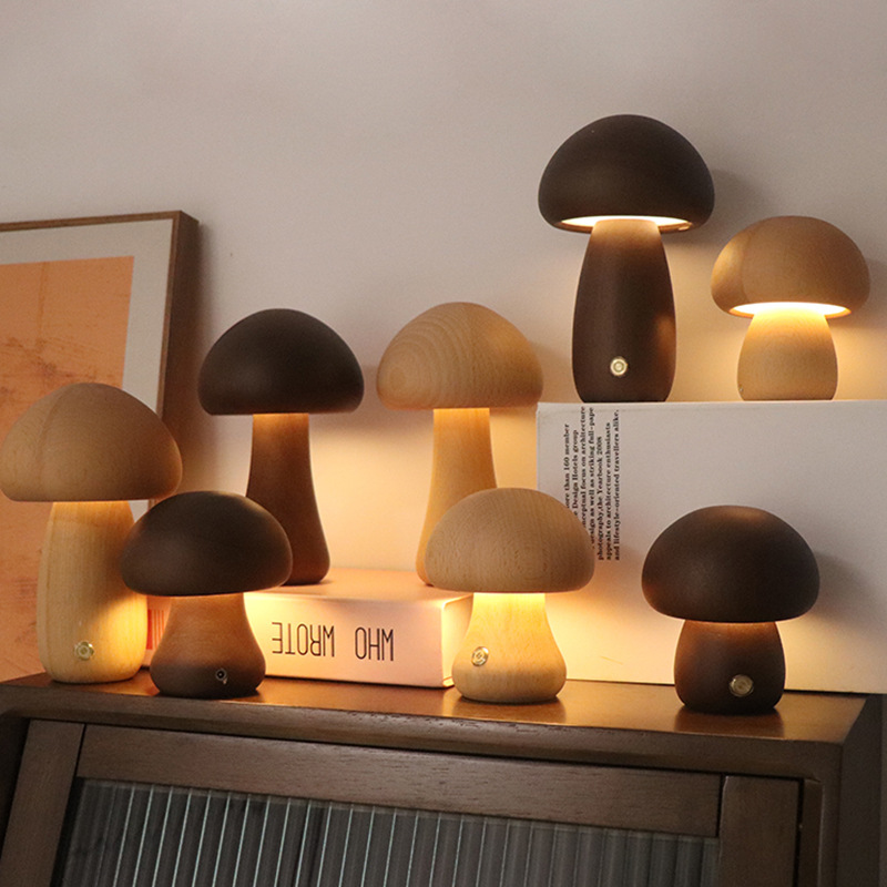 Mushroom Warm Sense LED Atmosphere Night Light - Image 2