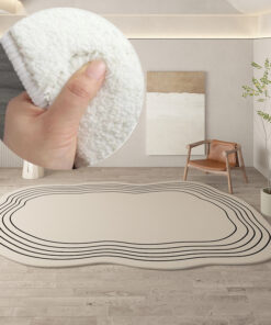 Alternative view of Irregular Round Living Room Rug