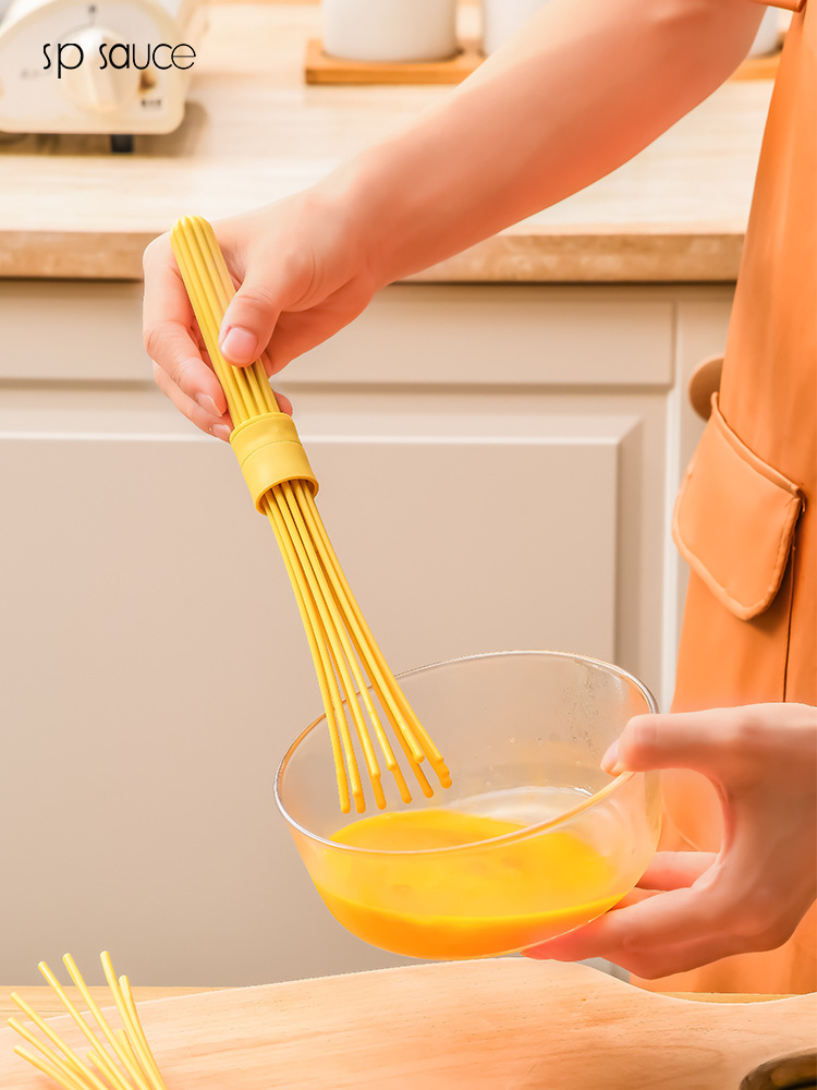 Wire Egg Whisk Stick Egg Beaters - Image 2