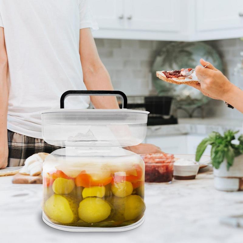 Kimchi Storage Jar For Dry And Wet Separation Water Filter Container - Image 2