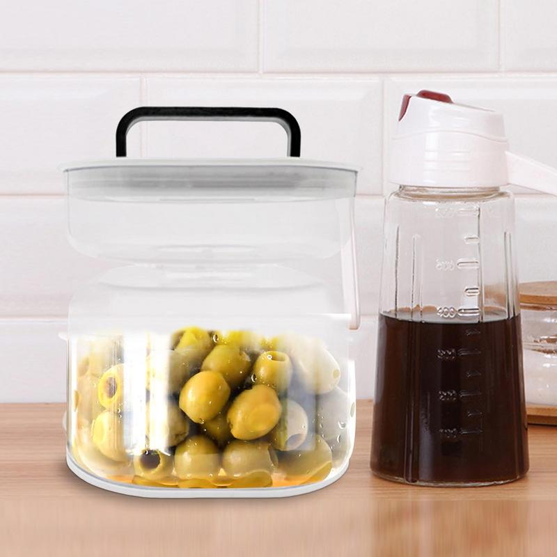 Kimchi Storage Jar For Dry And Wet Separation Water Filter Container - Image 3