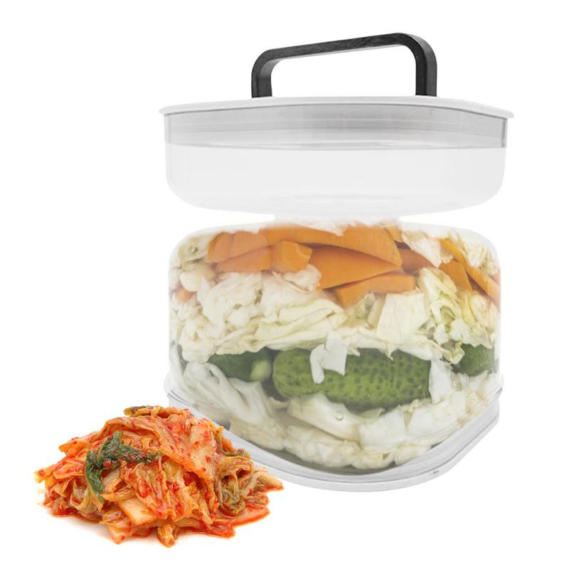 Kimchi Storage Jar For Dry And Wet Separation Water Filter Container - Image 4