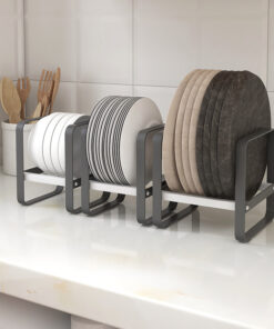 Kitchen Cabinet Storage Shelves Plates Dishes Chopping Board Storage Rack Bowl
