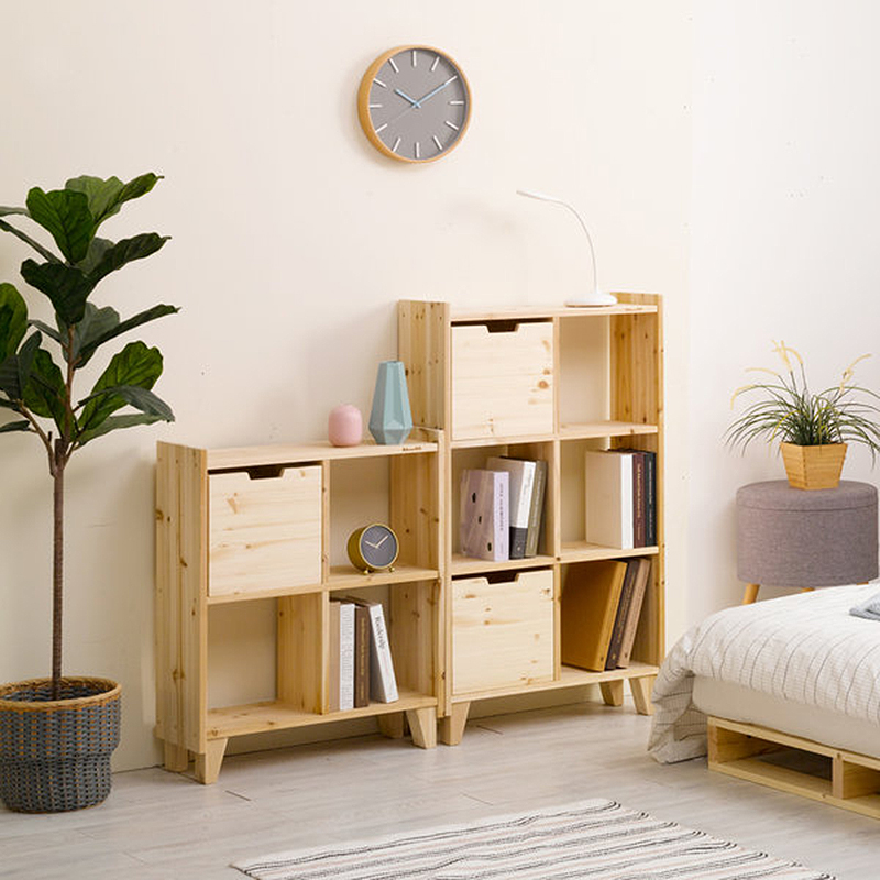 Modern Minimalist Square Placement Shelf