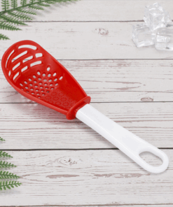 Multifunctional Filter Colander Household Kitchen Grinding Spoon
