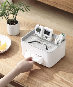 Alternative view of Multifunctional Home Office Plastic Organizer Storage Box