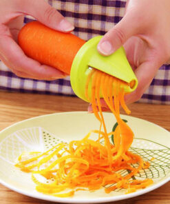 Vegetable Fruit Spiral Shred Process Cutter