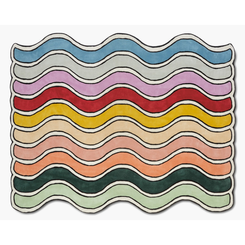 Cute Decoration Rainbow Soft Fluffy Area Rug - Image 4