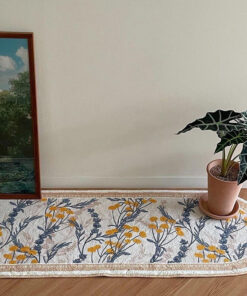 Alternative view of Non-slip Oval Floor Mat Ins Area Rug for Living Room