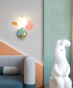 Alternative view of Macaron Wall Lights Creative Designer Parlor Kid's Bedroom