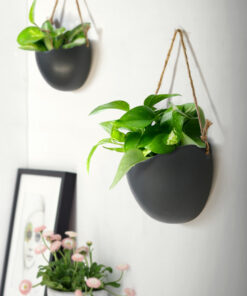 Alternative view of Nordic Hydroponic Ceramic Flower Plant Pot Wall Hanging