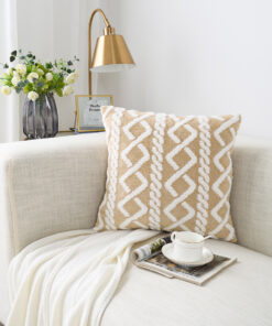 45x45cm Retro Fluffy Soft Throw Pillowcover