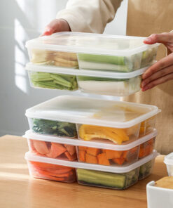 Fresh Sealed Storage Box For Refrigerator 5Pcs