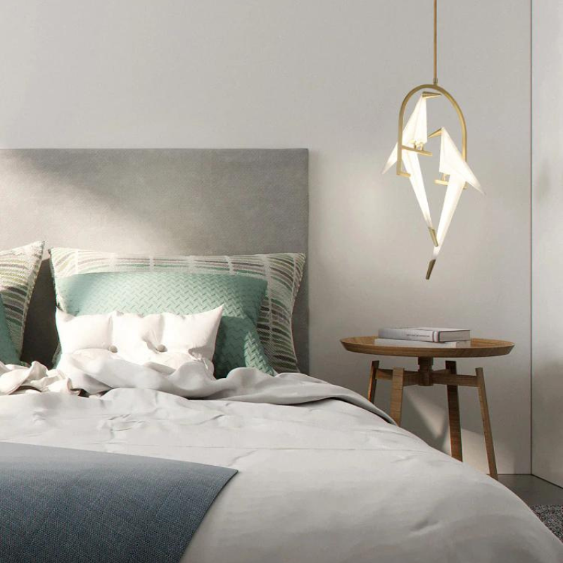 Modern LED Bird Wall Lamp Bedside Light Wall Lamps - Image 2