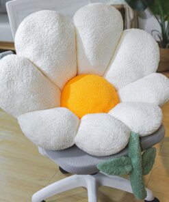 Flower Backrest Sofa Pillow Waist Cushion