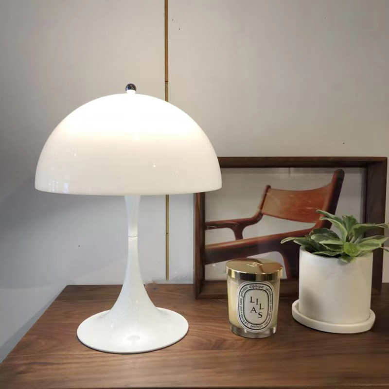Vintage Mushroom Rechargeable LED Touch Table Lamp - Image 3