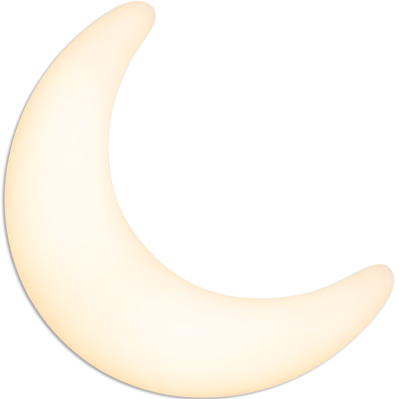 Simple Moon Modern LED Wall Lights for Children Bedroom - Image 7