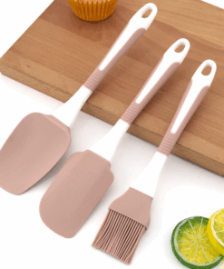 Alternative view of Split Silicone Kitchenware Set of 3 Kitchen Baking Tools Set