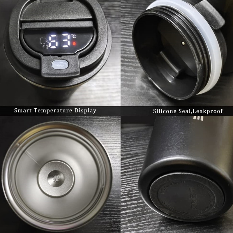 Smart Thermos Temperature Display Insulated Vacuum Flasks Tumbler - Image 5