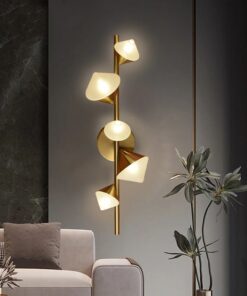 Stairs Mirror Led Wall Lamp Modern Long Wall Light