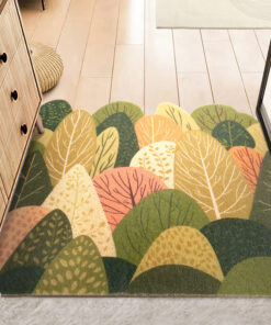 Alternative view of Non-Slip Forest Style Rug Entrance