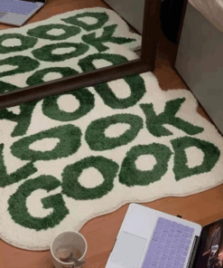 You Look Good Cozy, Aesthetic Rug
