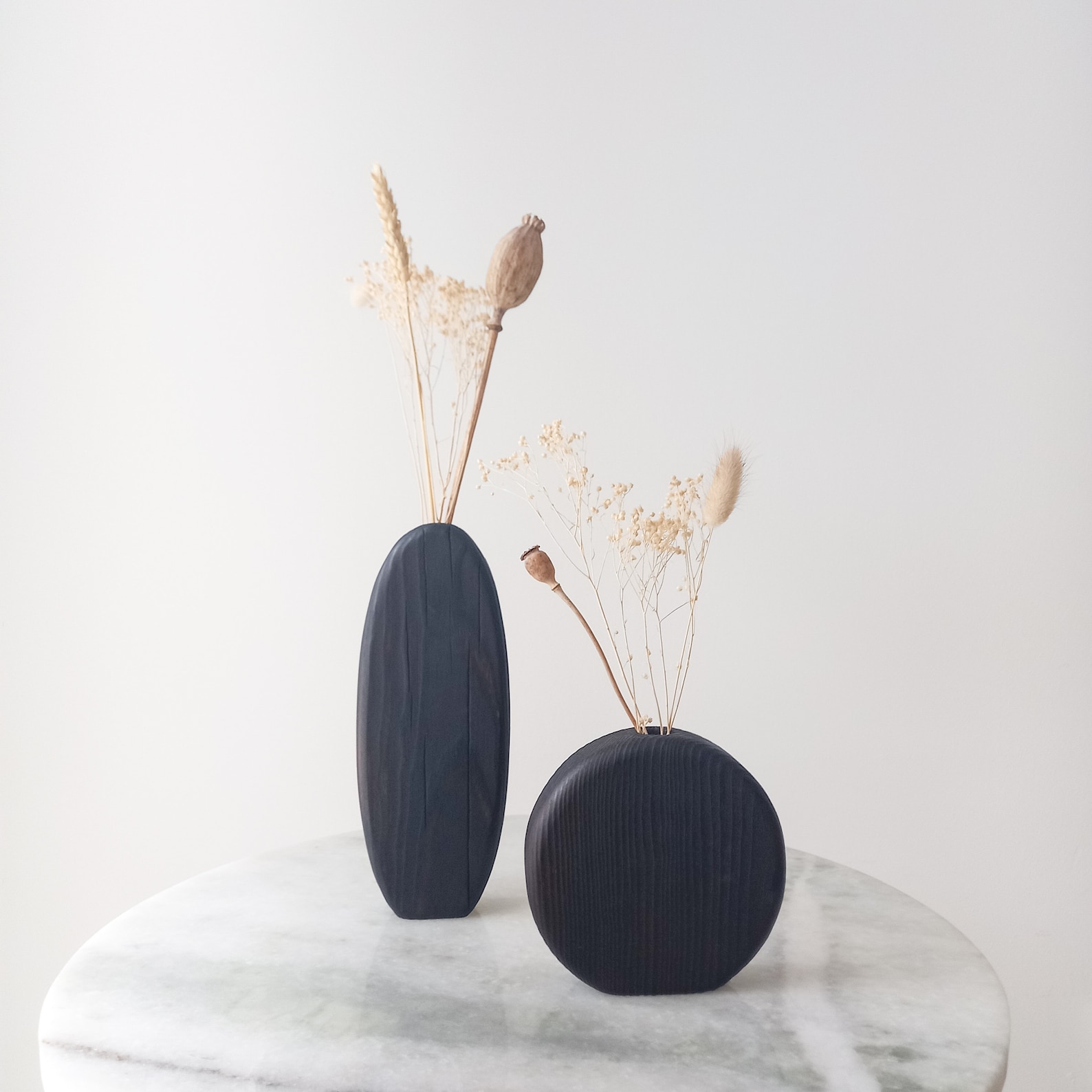 Wooden Flower Vase, Minimal Design, Home decor - Image 2
