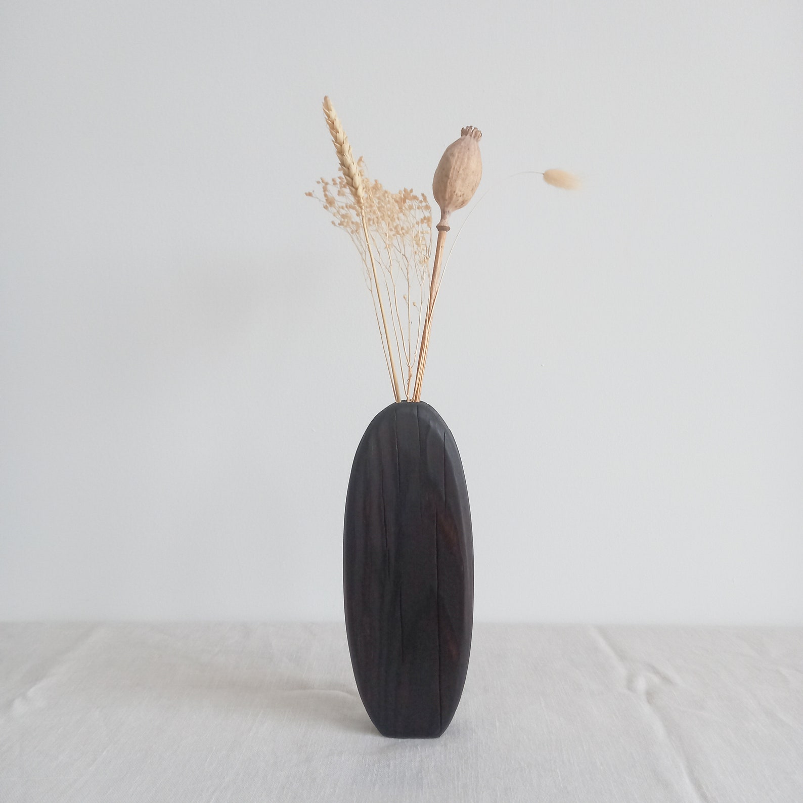 Wooden Flower Vase, Minimal Design, Home decor - Image 3