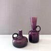 Friedrich Glas Vases Pop Art Glass Vase Violet