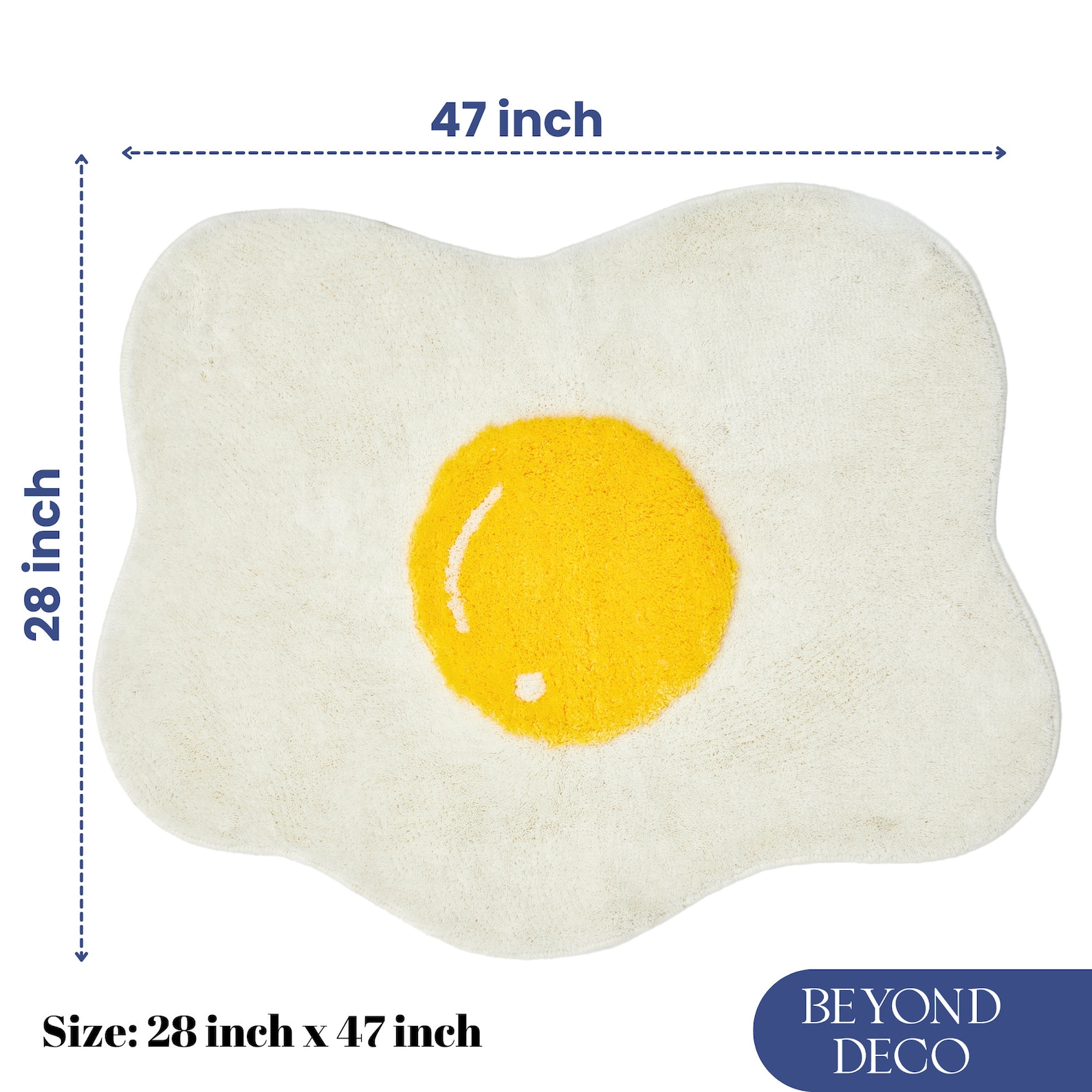 Hand Tufted Egg Rug Fluffy Rug for Bedroom Handmade Tufted Rug Unique Area Rugs for Living Room Modern Washable Rug Nursery Soft Carpet - Image 3