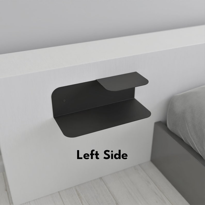 Minimalist Floating Nightstand, Floating Bedside Table - Image 5