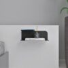Minimalist Floating Nightstand, Floating Bedside Table